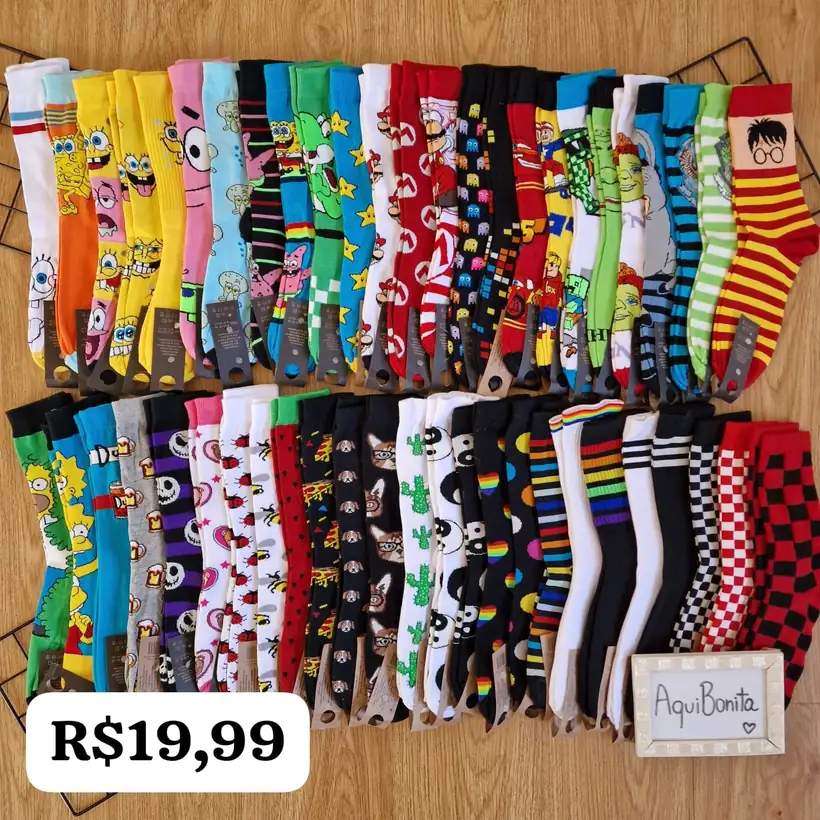 Meias Estampadas