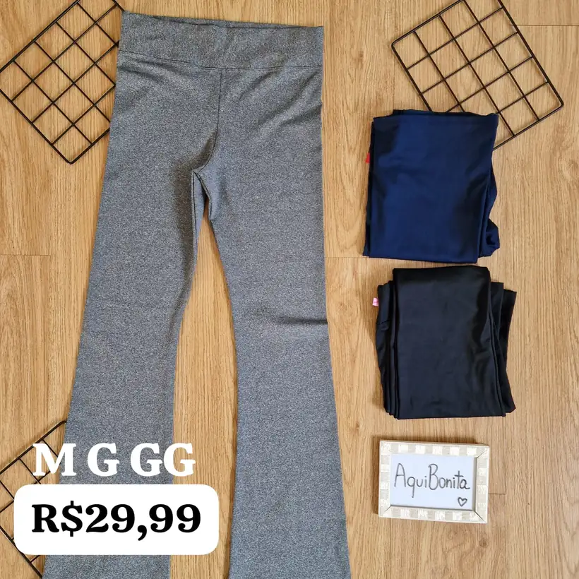 Legging Cinza