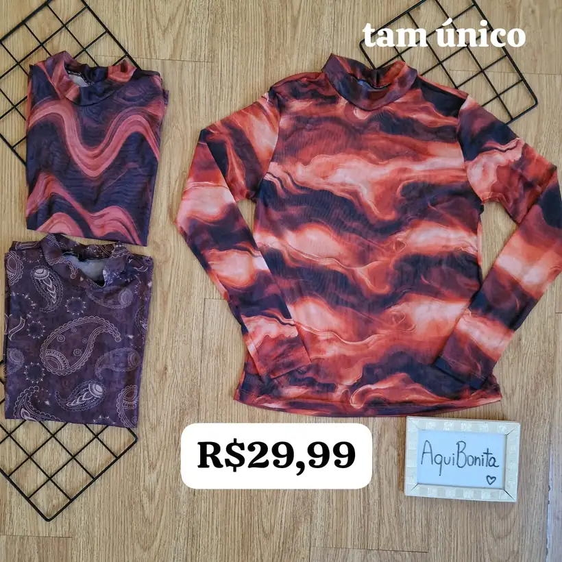 Blusa Turtleneck Fogo